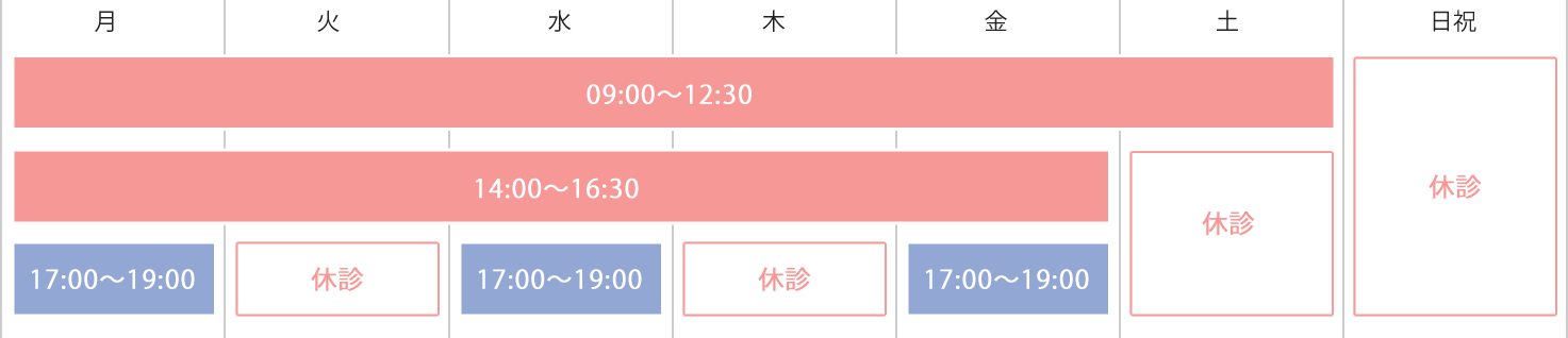 札幌白石産科婦人科病院 診療時間